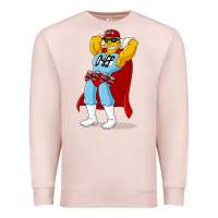 Pale Pink The Simpsons duff beer Premium Sweatshirt - artisFamous