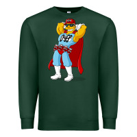 Sports Green The Simpsons duff beer Premium Sweatshirt - artisFamous