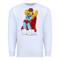 White The Simpsons duff beer Premium Sweatshirt - artisFamous