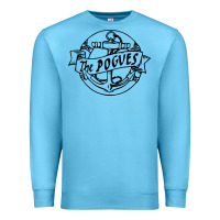 Ocean Blue the pogues Premium Sweatshirt - artisFamous