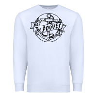 White the pogues Premium Sweatshirt - artisFamous