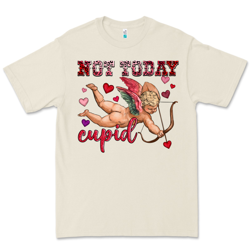 Not Today Cupid Premium Tee by OliviaCreatesArt | Teevron