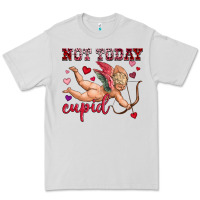 Dove Grey not today cupid Premium Tee - OliviaCreatesArt