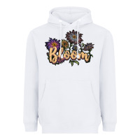 White bloom Heavyweight Hoodie - JahusDesignShop