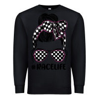 Black race life Premium Sweatshirt - JahusDesignShop