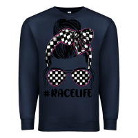 Navy race life Premium Sweatshirt - JahusDesignShop