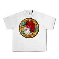 Lunar Rock baseball with sunflower round earrings Urban Heavy Tee - BundleAndBundleShop