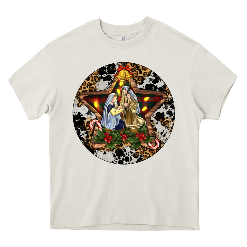 Oh Holy Night Christmas Heavy Core Tee by RanaPortraitStore | Teevron