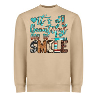 Mushroom it’s a beautiful day to smile Heavyweight Sweatshirt - JahusDesignShop