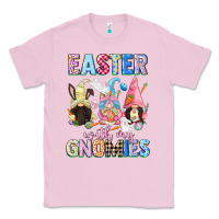 Bubblegum Pink Easter with my gnomies  Easter Day Classic Tee - CowGirlArtShop