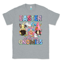 Heather Grey Easter with my gnomies  Easter Day Classic Tee - CowGirlArtShop