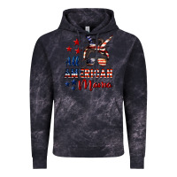 Cloud Black All American Mama Vintage Hoodie - LillyAllenDesigns