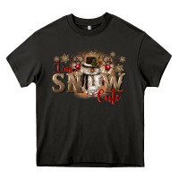 Asphalt im snow cute Heavy Core Tee - CowGirlArtShop