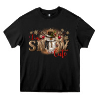 Black im snow cute Heavy Core Tee - CowGirlArtShop