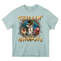 Arona chillin with my gnomies Heavy Core Tee - CowGirlArtShop