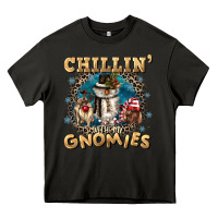 Asphalt chillin with my gnomies Heavy Core Tee - CowGirlArtShop