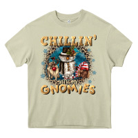 Mossy chillin with my gnomies Heavy Core Tee - CowGirlArtShop