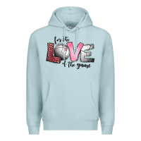 Blue Mist for the love of the game volleyball Premium Hoodie - Jasminsmagicworld