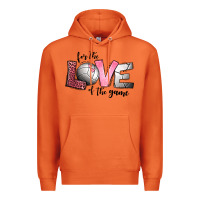 Carrot for the love of the game volleyball Premium Hoodie - Jasminsmagicworld