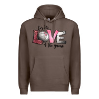 Coffee for the love of the game volleyball Premium Hoodie - Jasminsmagicworld