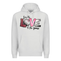 Dove Grey for the love of the game volleyball Premium Hoodie - Jasminsmagicworld