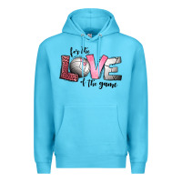 Ocean Blue for the love of the game volleyball Premium Hoodie - Jasminsmagicworld