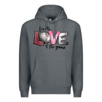 Rock for the love of the game volleyball Premium Hoodie - Jasminsmagicworld