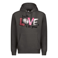 Smoke for the love of the game volleyball Premium Hoodie - Jasminsmagicworld