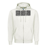 Oatmeal Heather grey leopard Zipper Hoodie - JahusDesignShop