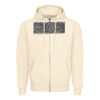 Sandshell grey leopard Zipper Hoodie - JahusDesignShop