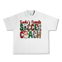 Lunar Rock Santa's Favorite Soccer Coach For Christmas Urban Heavy Tee - FaDigitalArtStudio