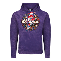 Cloud Purple Western Mama Patriotic 4th of July Vintage Hoodie - LillyAllenDesigns