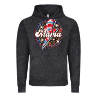 Vintage Black Western Mama Patriotic 4th of July Vintage Hoodie - LillyAllenDesigns