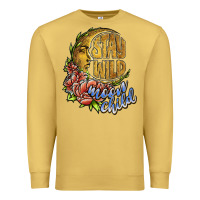 Antique Gold stay wild moon child Premium Sweatshirt - JahusDesignShop