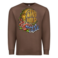 Chestnut stay wild moon child Premium Sweatshirt - JahusDesignShop