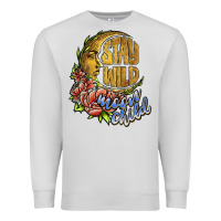 Dove Grey stay wild moon child Premium Sweatshirt - JahusDesignShop