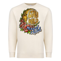 Sandshell stay wild moon child Premium Sweatshirt - JahusDesignShop