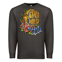 Smoke stay wild moon child Premium Sweatshirt - JahusDesignShop