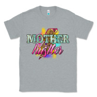 Mother Hustler Lightning Bolt Mother's Day Classic Tee | Teevron