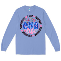 Colony Blue CNA Life Long Sleeve Tee - CowhideDigitalArt