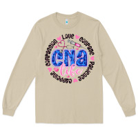 Mushroom CNA Life Long Sleeve Tee - CowhideDigitalArt