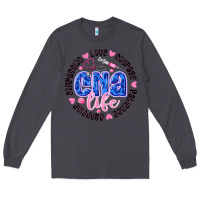 Smoke CNA Life Long Sleeve Tee - CowhideDigitalArt
