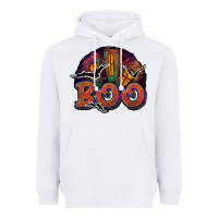 White boo Heavyweight Hoodie - JahusDesignShop