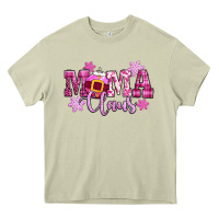 Mossy mama claus pink christmas Heavy Core Tee - CowGirlArtShop