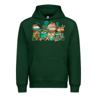Forest Green jesus is my anchor coffee cups Urban Hoodie - Jasminsmagicworld