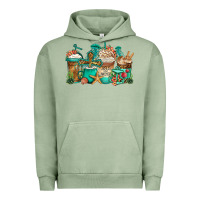 Pigment Oil Green jesus is my anchor coffee cups Urban Hoodie - Jasminsmagicworld