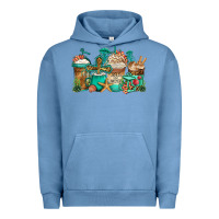 Pigment Pebble Blue jesus is my anchor coffee cups Urban Hoodie - Jasminsmagicworld