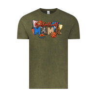 Vintage Olive basketball mama Vintage Tee - FaDigitalArtStudio