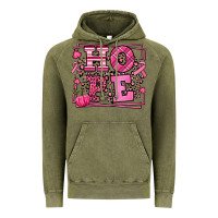 Vintage Olive Hope Breast Cancer Awareness Fall Vintage Hoodie - LillyAllenDesigns