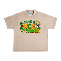 French Oak one lucky mama Urban Heavy Tee - FaDigitalArtStudio